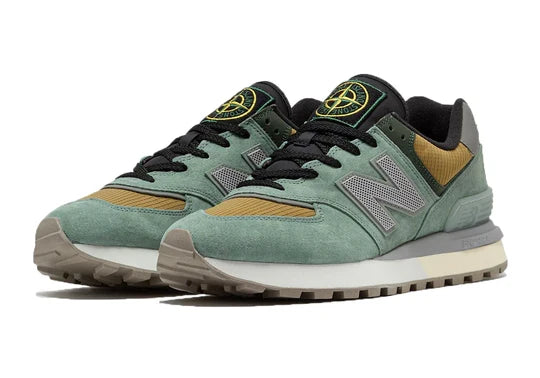 U574LGTN New Balance 574 Legacy Stone Island Light Green