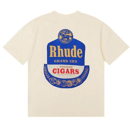 RHUDE logo-print cotton T-Shirts