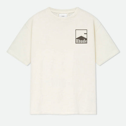 Rhude Cotton Chevron Logo T-Shirt