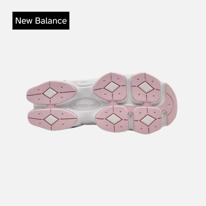 New Balance 9060 Casual Shoes Pink/Grey Grade School