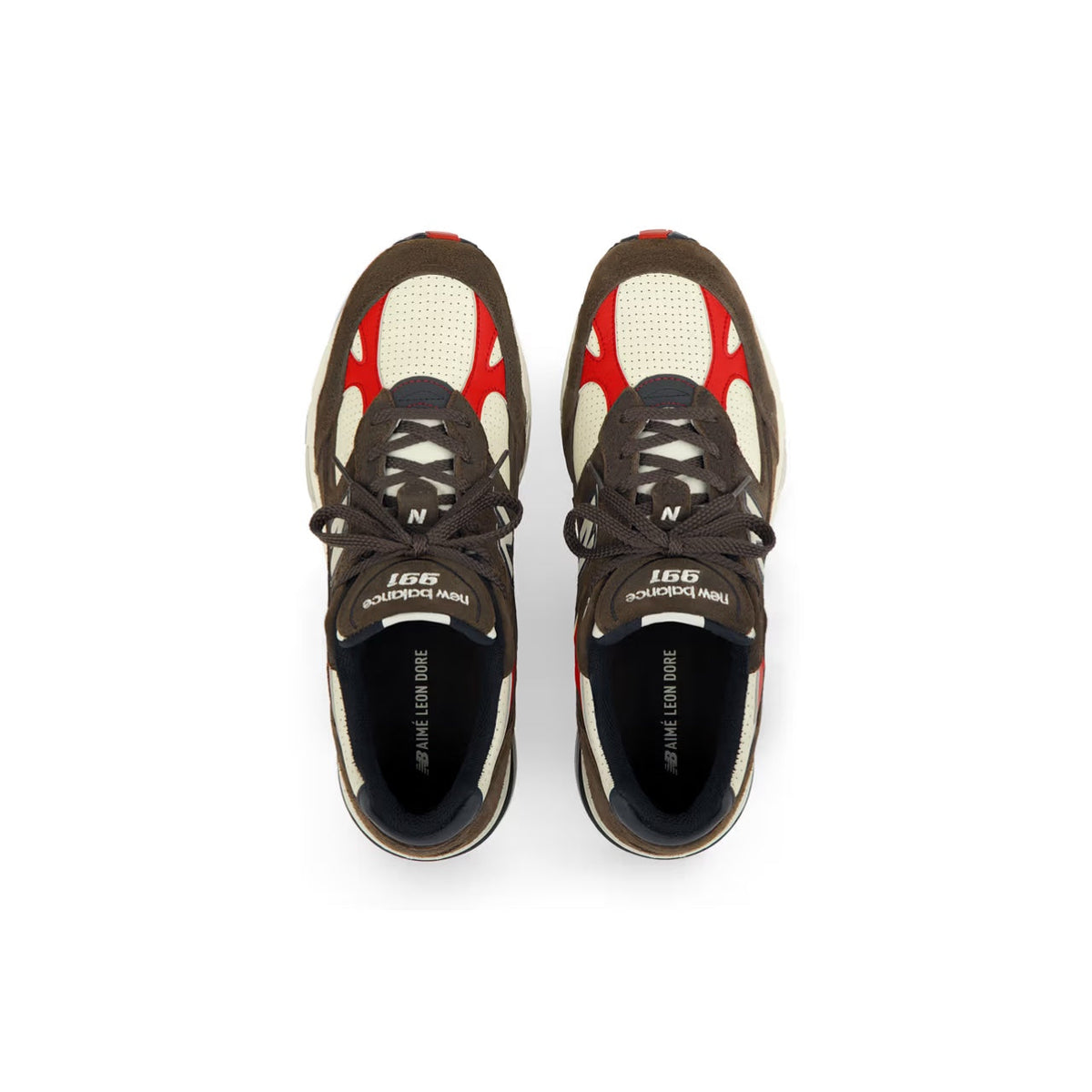 W991AL1 New Balance 991 MiUK Aimé Leon Dore Chocolate (Women's) [REPLACE BOX]