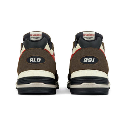 W991AL1 New Balance 991 MiUK Aimé Leon Dore Chocolate (Women's) [REPLACE BOX]