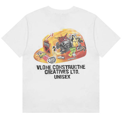 VLONE Fast Art Graffiti Print T-Shirts