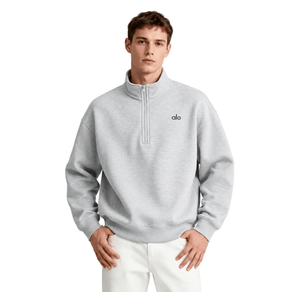 Alo Yoga Accolade quarter zip sweater