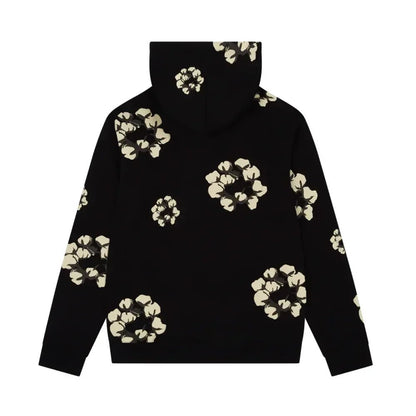 Denim Tears x CPFM Cactus Tears Wreath Hoodie Black