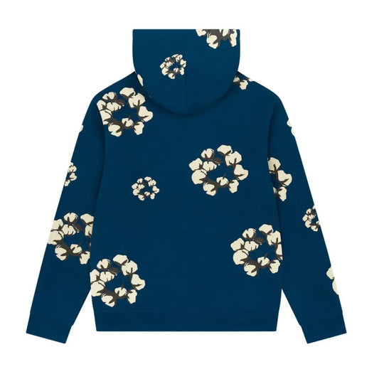 Denim Tears xCPFM Cactus Tears Wreath Hoodie Navy