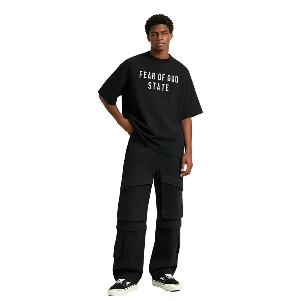 Fear of God Essentials Heavy Crewneck Tee Black