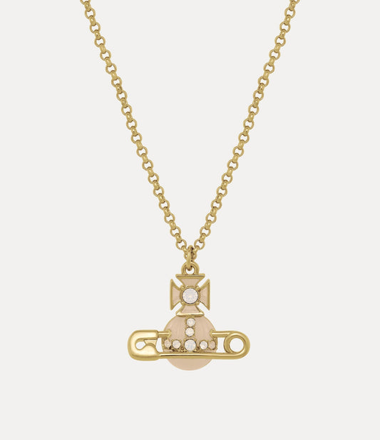 VIVIENNE WESTWOOD Kitty Pendant Necklace Brass(2 Colors)